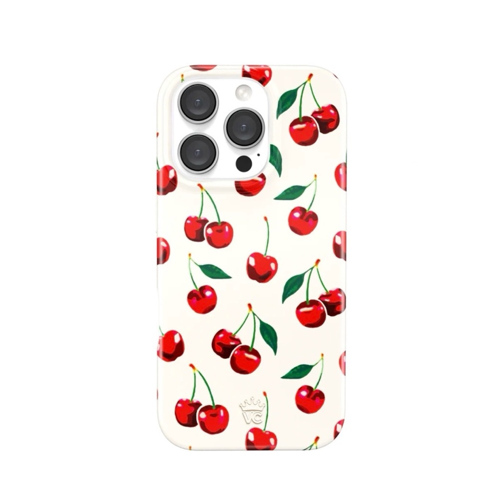 NWOB Velvet Caviar iPhone 16 Pro Case - Mon Cheri Cherry - Picture 4 of 10
